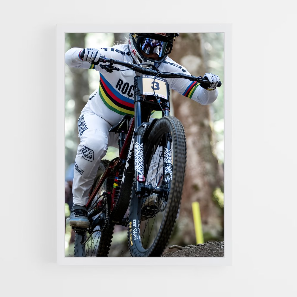 Poster Ride the Wild Trail – affiche Cyclisme (vue 3)